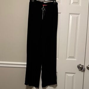 Guess Black Wide Leg Women's Pants